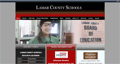 Desktop Screenshot of lamarcountyschoolsal.net